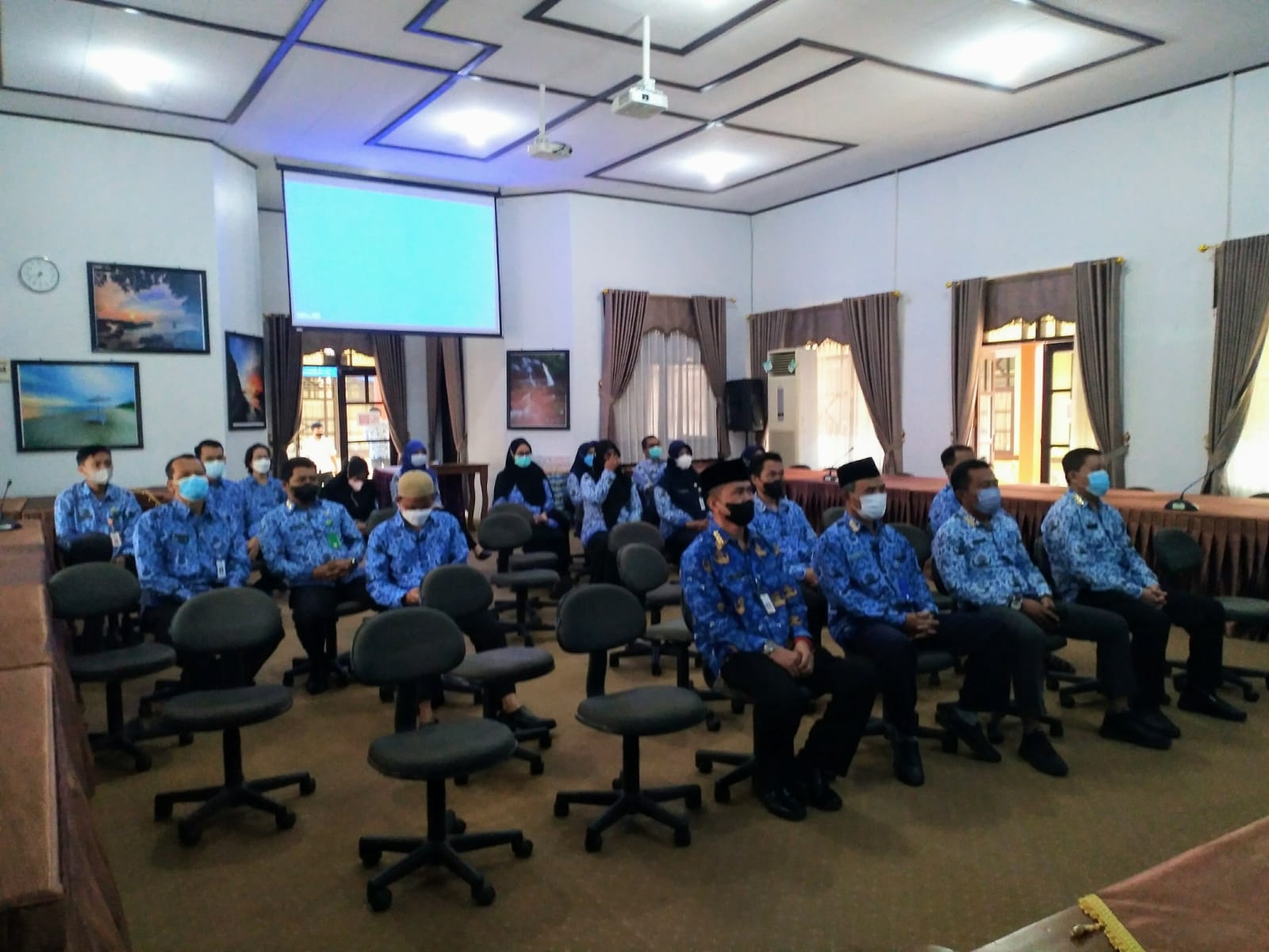 Mengikuti HUT Proklamasi Pemerintahan Gubernur Tentara ALRI Divisi IV ke-73 - (Ada 7 foto)